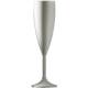 Plastic Champagne glass 19 cl. with print